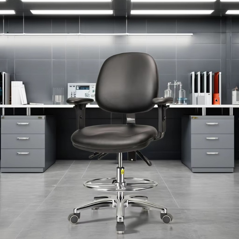 Medical Lab Furniture - Chaise de chirurgien réglable en cuir