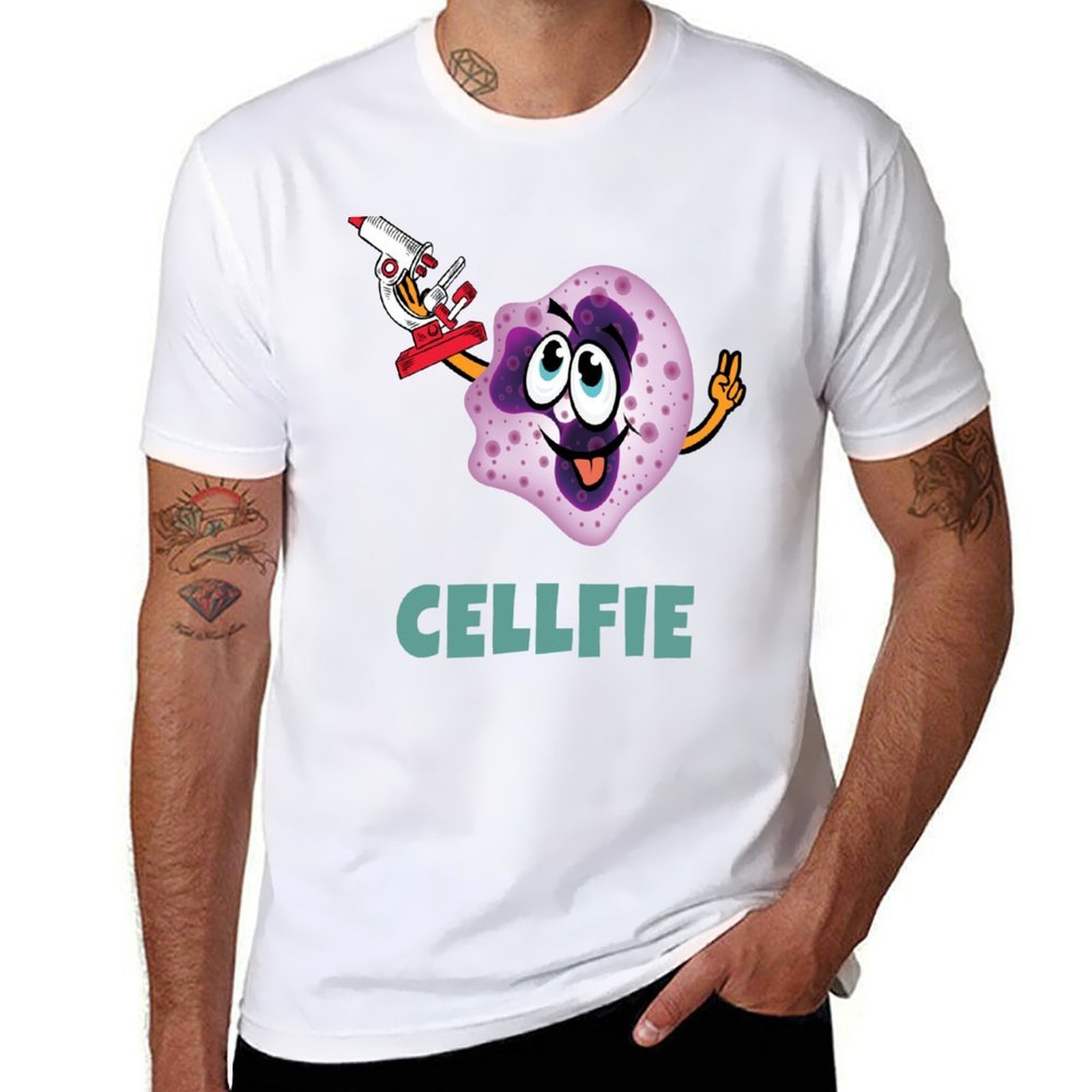 Medical Lab Scientist - LABORATORIE Médicale SCIENTISTE TECH CELLFIE T-Shirt
