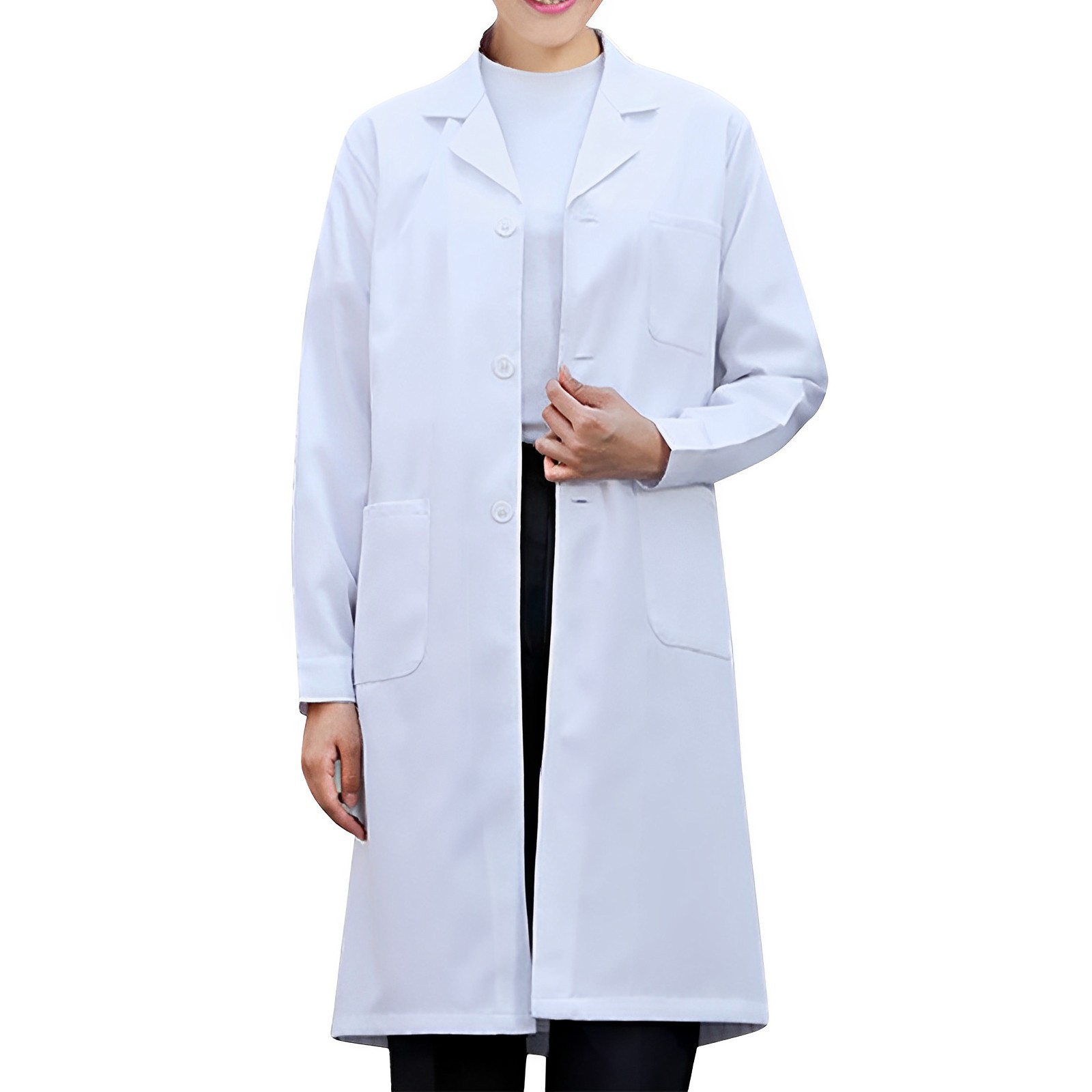Medical Lab Gown - Bateau de laboratoire blanc pour femmes