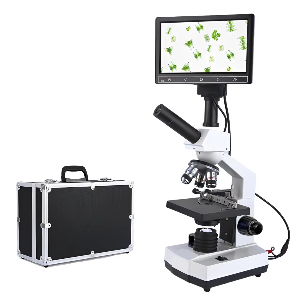 Medical Lab - Microscope numérique à écran HD, Binoculaire