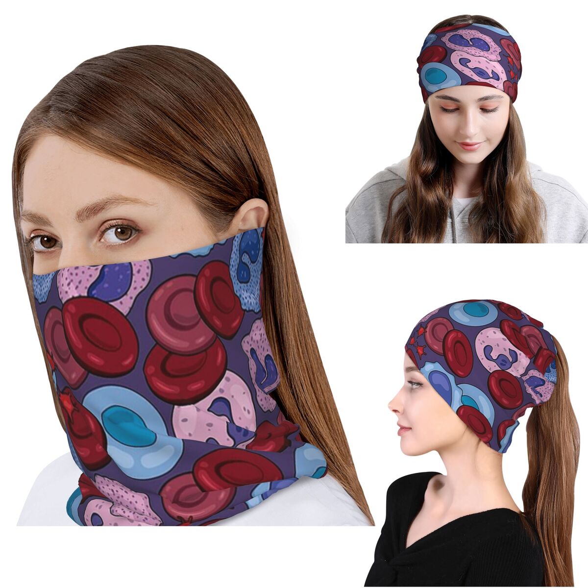 Medical Lab Scientist - Bandana, cache-cou, écharpe, bonnet de cyclisme,