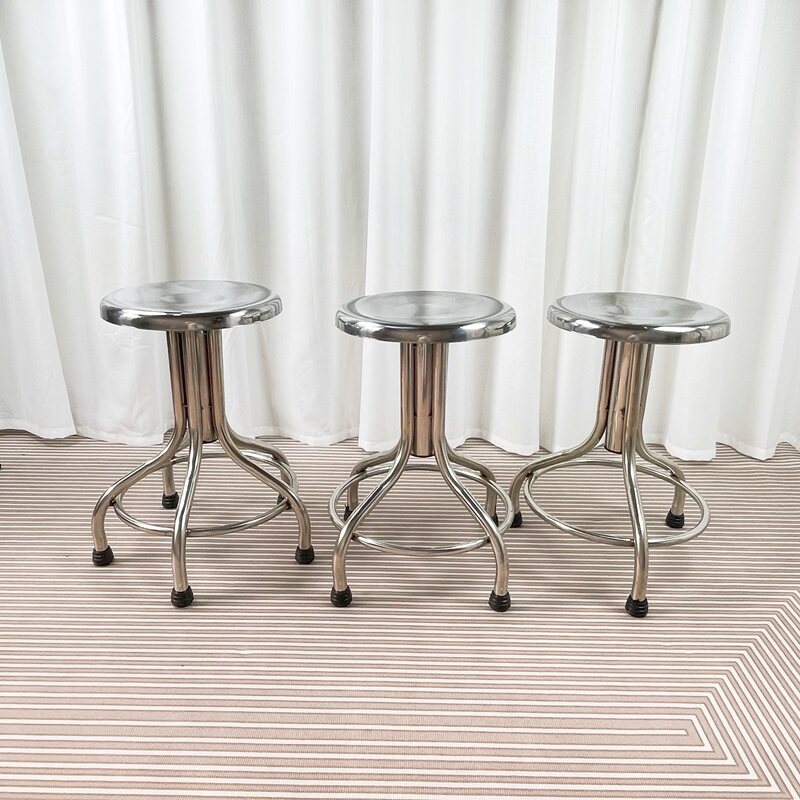 Tabouret rond pivotant en acie - Medical Lab Furniture avis et prix