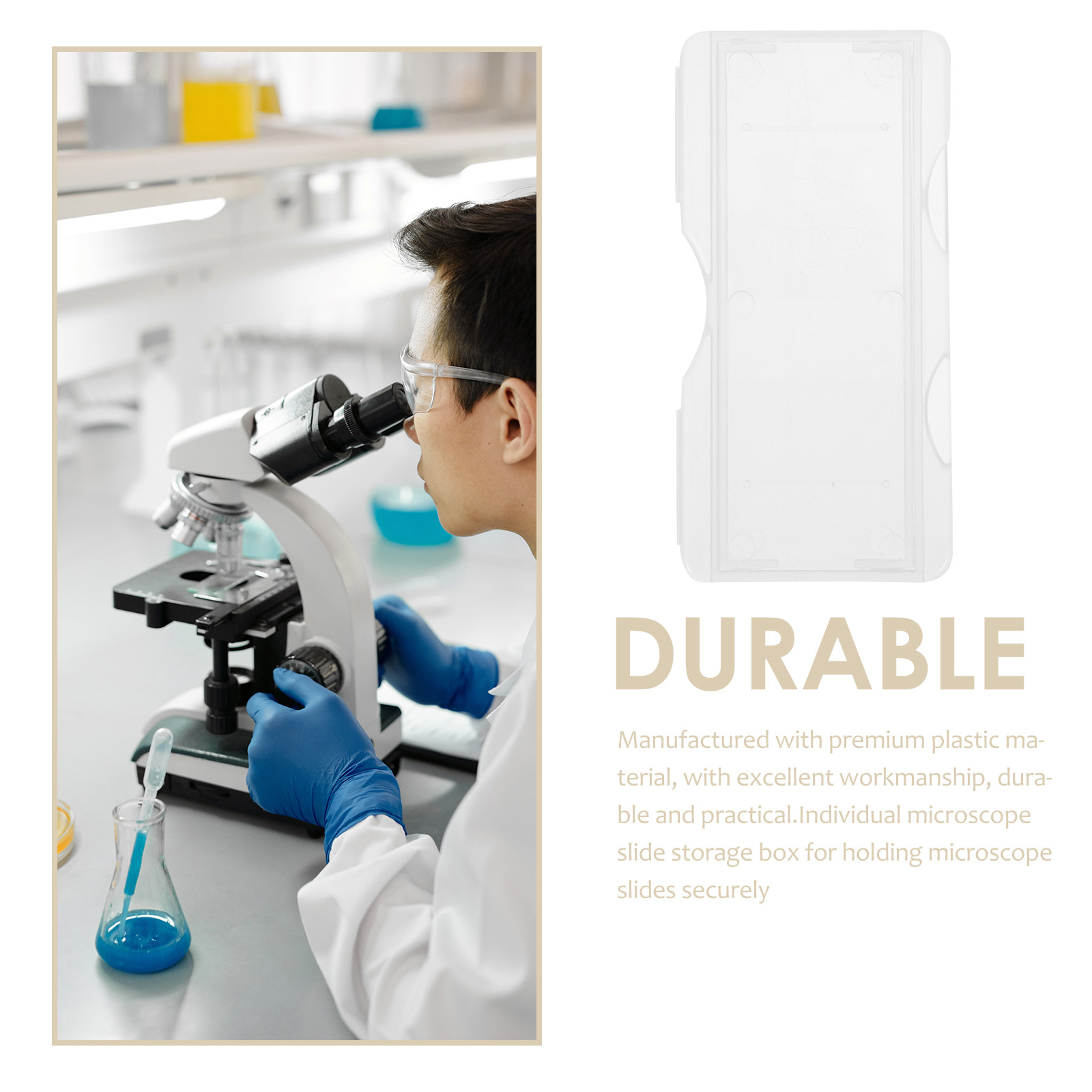 100 pièces de boîtes de rangem - Pathology Slide Storage avis et prix